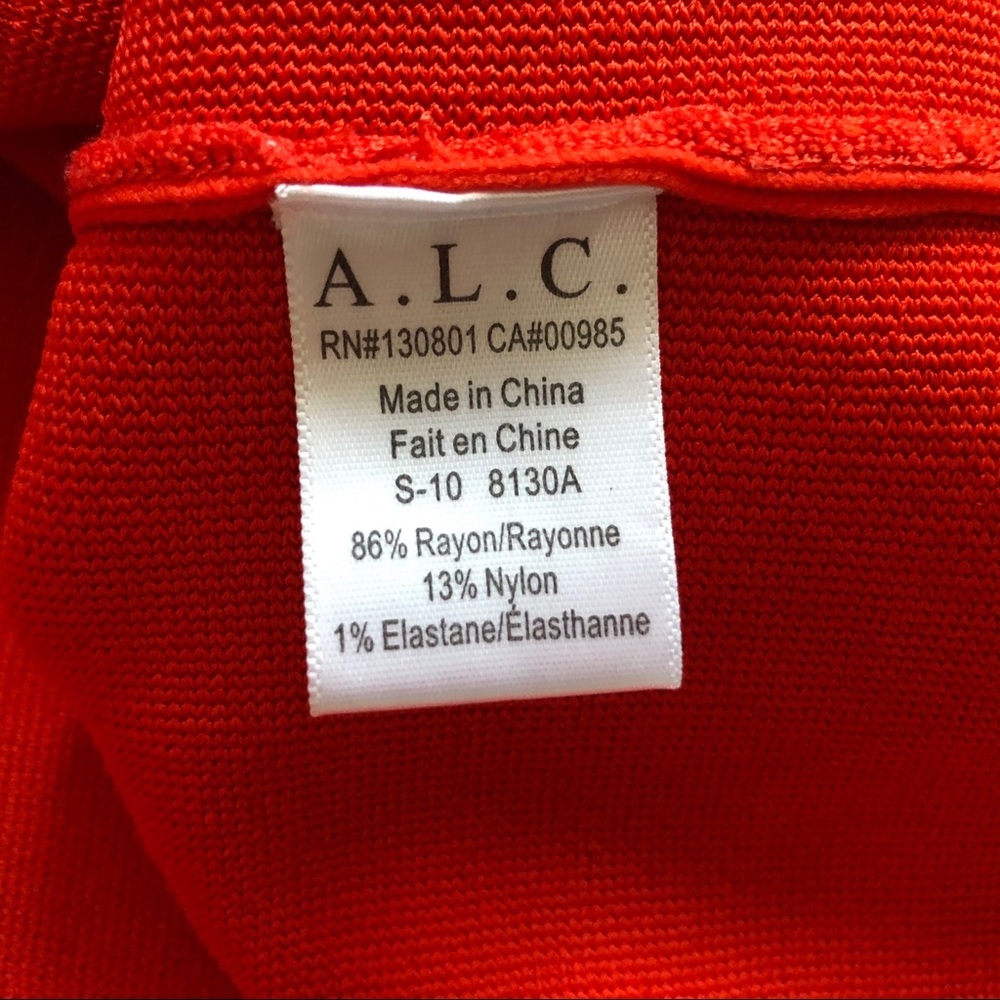 A.L.C. Flared Skirt w/ Front Pockets Size Small Mod Retro Trendy Modern - Picture 8 of 10